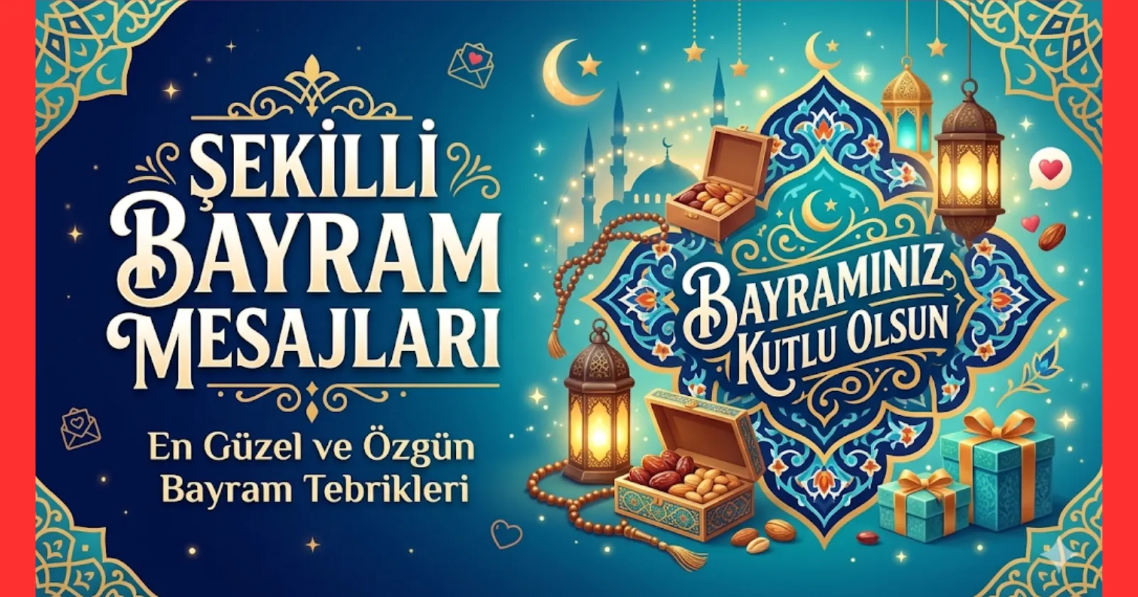 Şekilli Bayram Mesajları